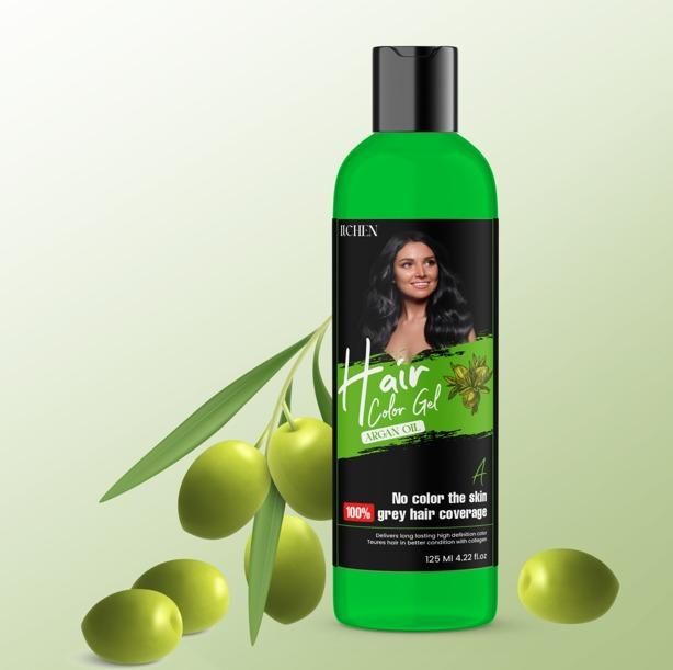 3 In 1 Hair Color Gel✨(Argan Oil) 250 ml x 2 = 500 ml |🔥(Buy 1 Get 1 Free)