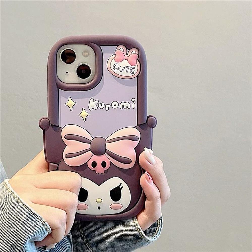 Cute Butterfly Anti-Fall Soft Silicone Case - iPhone 15 Pro