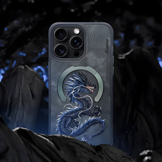 Nimmy Animal 3D Embroidery Leather PC (Hard) Phone Case - iPhone 16